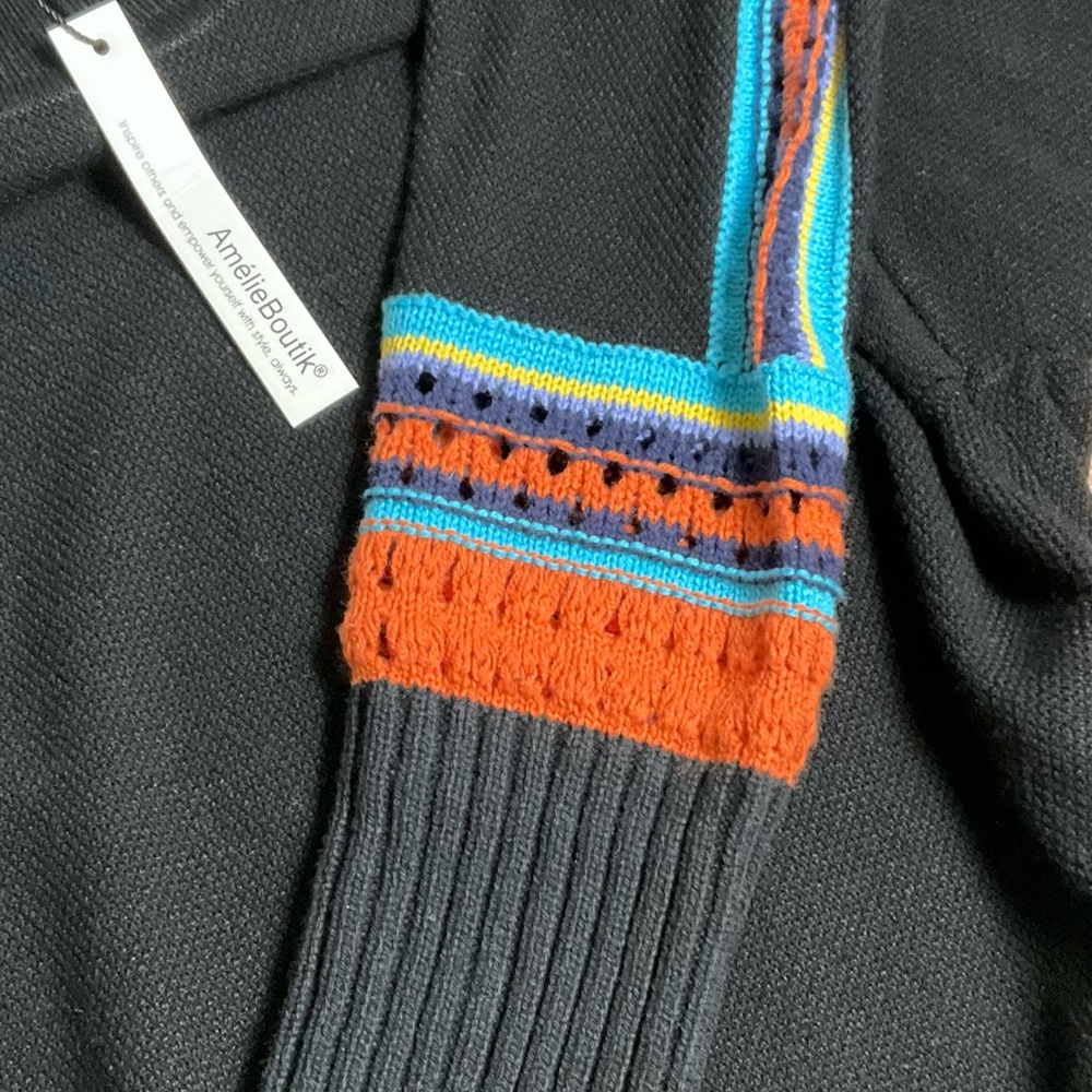 AmélieBoutik Women Mock Neck Sweater - Picture 4 of 6